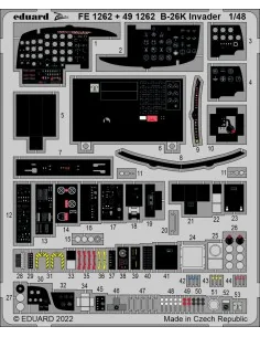 [NO_DESC] B-26K Invader for ICM, 1/48 - Eduard Accessories FE1262