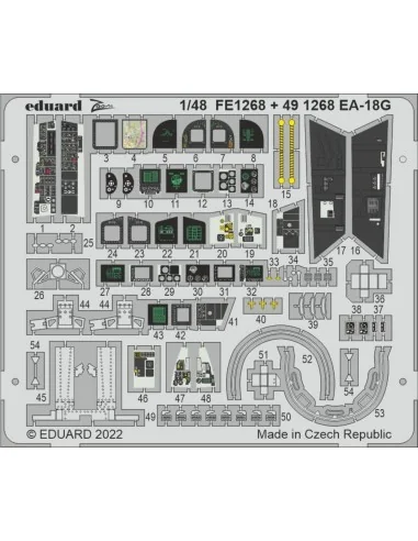 [NO_DESC] EA-18G, 1/48 - Eduard Accessories FE1268