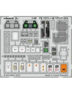 [NO_DESC] F-22A, 1/48 - Eduard Accessories FE1273