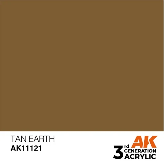 Tan Earth 17ml - AK Interactive AK11121 Tan Earth 17ml - AK Interactive AK11121