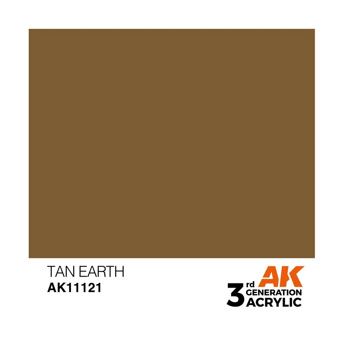 Tan Earth 17ml - AK Interactive AK11121 Tan Earth 17ml - AK Interactive AK11121