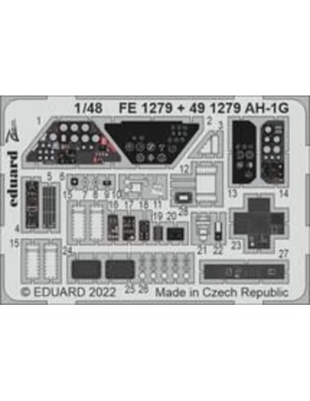 [NO_DESC] AH-1G, 1/48 - Eduard Accessories FE1279