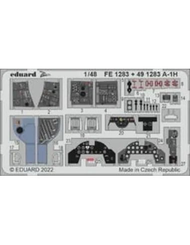 A-1H, 1/48 - Eduard Accessories FE1283