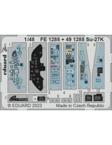 Su-27K, 1/48 - Eduard Accessories FE1285