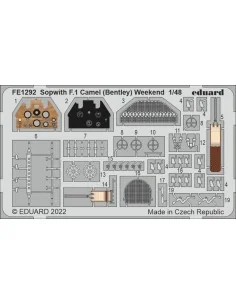 Sopwith F.1 Camel (Bentley) Weekend, 1/48 - Eduard Accessories FE1292