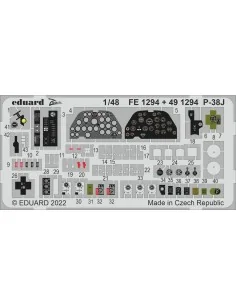 P-38J, 1/48 - Eduard Accessories FE1294