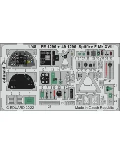 Spitfire F Mk.XVIII, 1/48 - Eduard Accessories FE1296