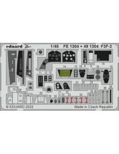 F3F-2 for ACADEMY, 1/48 - Eduard Accessories FE1304