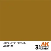Japanese Brown 17ml - AK Interactive AK11123 Japanese Brown 17ml - AK Interactive AK11123