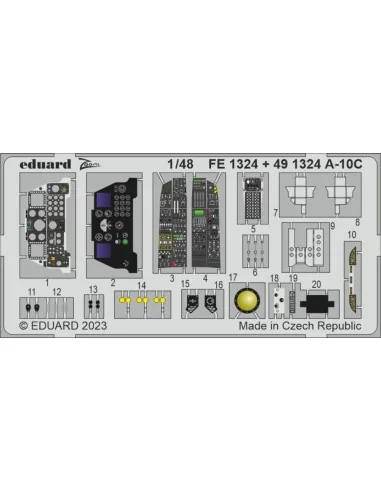A-10C for HOBBY BOSS, 1/48 - Eduard Accessories FE1324