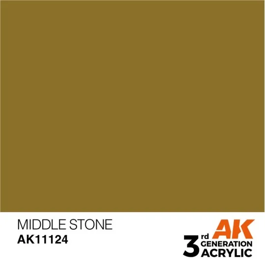 Middle Stone 17ml - AK Interactive AK11124