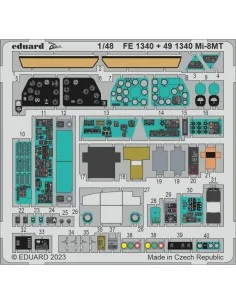 Mi-8MT 1/48 ZVEZDA, 1/48 - Eduard Accessories FE1340