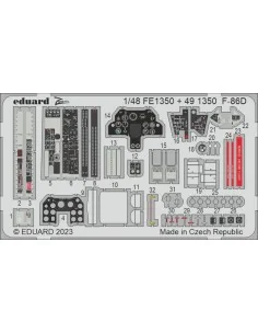 F-86D 48 REVELL, 1/48 - Eduard Accessories FE1350