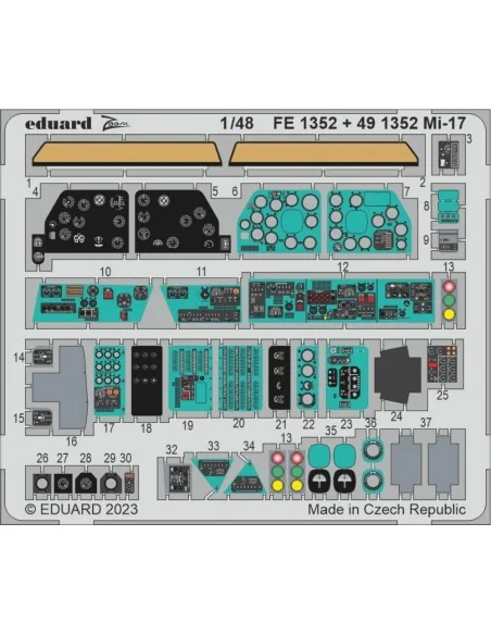 Mi-17 48 AMK, 1/48 - Eduard Accessories FE1352