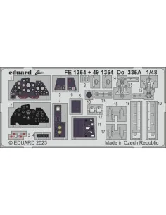Do 335A 1/48 TAMIYA, 1/48 - Eduard Accessories FE1354