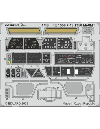 Mi-8MT 1/48 TRUMPETER, 1/48 - Eduard Accessories FE1356
