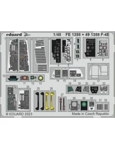 F-4E 1/48 MENG, 1/48 - Eduard Accessories FE1358