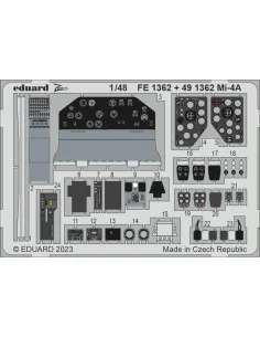 Mi-4A 1/48 TRUMPETER, 1/48 - Eduard Accessories FE1362