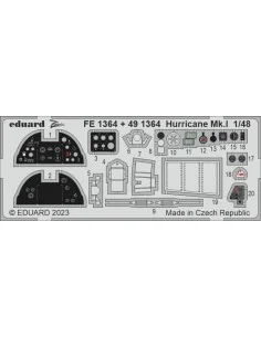 Hurricane Mk.I 1/48 HOBBY BOSS, 1/48 - Eduard Accessories FE1364