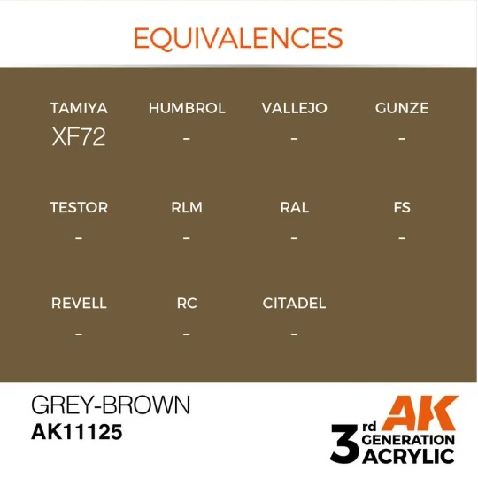 Grey-Brown 17ml - AK Interactive AK11125