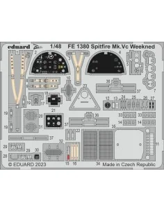 Spitfire Mk.Vc Weekend 1/48 EDUARD, 1/48 - Eduard Accessories FE1380