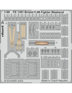 Bristol F.2B Fighter Weekend 1/48 EDUARD, 1/48 - Eduard Accessories...