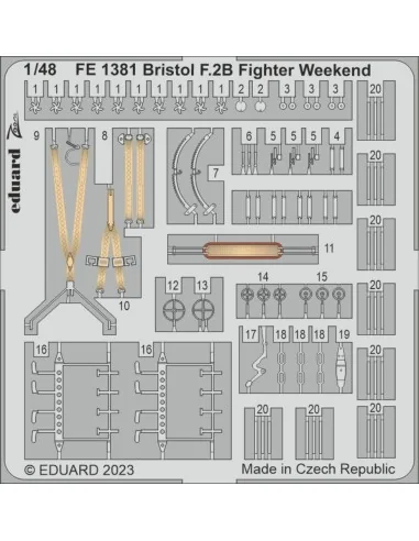 Bristol F.2B Fighter Weekend 1/48 EDUARD, 1/48 - Eduard Accessories...