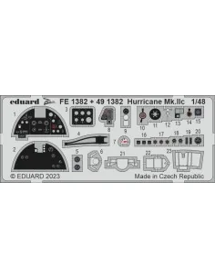 Hurricane Mk.IIc 1/48 ARMA HOBBY, 1/48 - Eduard Accessories FE1382