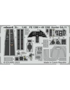 Hunter GA.11 1/48 AIRFIX, 1/48 - Eduard Accessories FE1390