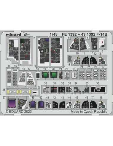F-14B 1/48 GREAT WALL HOBBY, 1/48 - Eduard Accessories FE1392