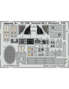 Tempest Mk.V Weekend 1/48 EDUARD, 1/48 - Eduard Accessories FE1398