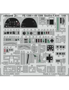 [NO_DESC] Seafire F.XVII, 1/48 - Eduard Accessories FE1399