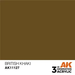 British Khaki 17ml - AK Interactive AK11127