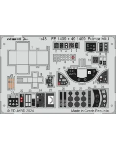 Fulmar Mk.I, 1/48 - Eduard Accessories FE1409