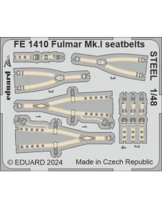 Fulmar Mk.I seatbelts STEEL, 1/48 - Eduard Accessories FE1410