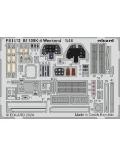 Bf 109K-4 Weekend, 1/48 - Eduard Accessories FE1413