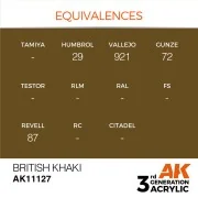 British Khaki 17ml - AK Interactive AK11127 British Khaki 17ml - AK Interactive AK11127