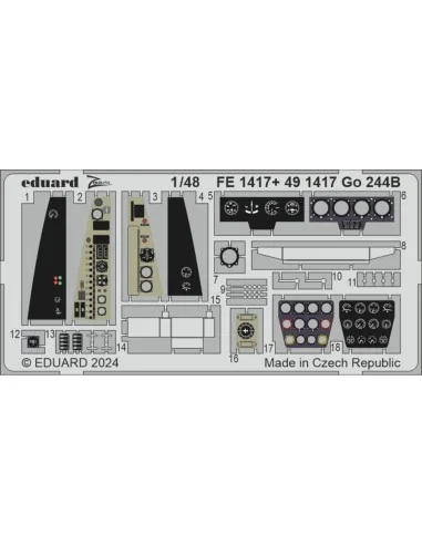 [NO_DESC] Go 244B 1/48 ICM, 1/48 - Eduard Accessories FE1417