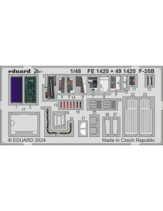 F-35B 1/48 TAMIYA, 1/48 - Eduard Accessories FE1420