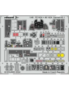 Gannet AS.1 1/48 AIRFIX, 1/48 - Eduard Accessories FE1424