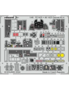 Gannet AS.4 1/48 AIRFIX, 1/48 - Eduard Accessories FE1425