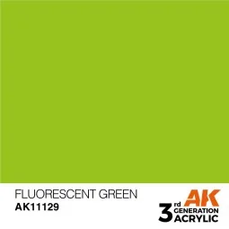 Fluorescent Green 17ml - AK Interactive AK11129