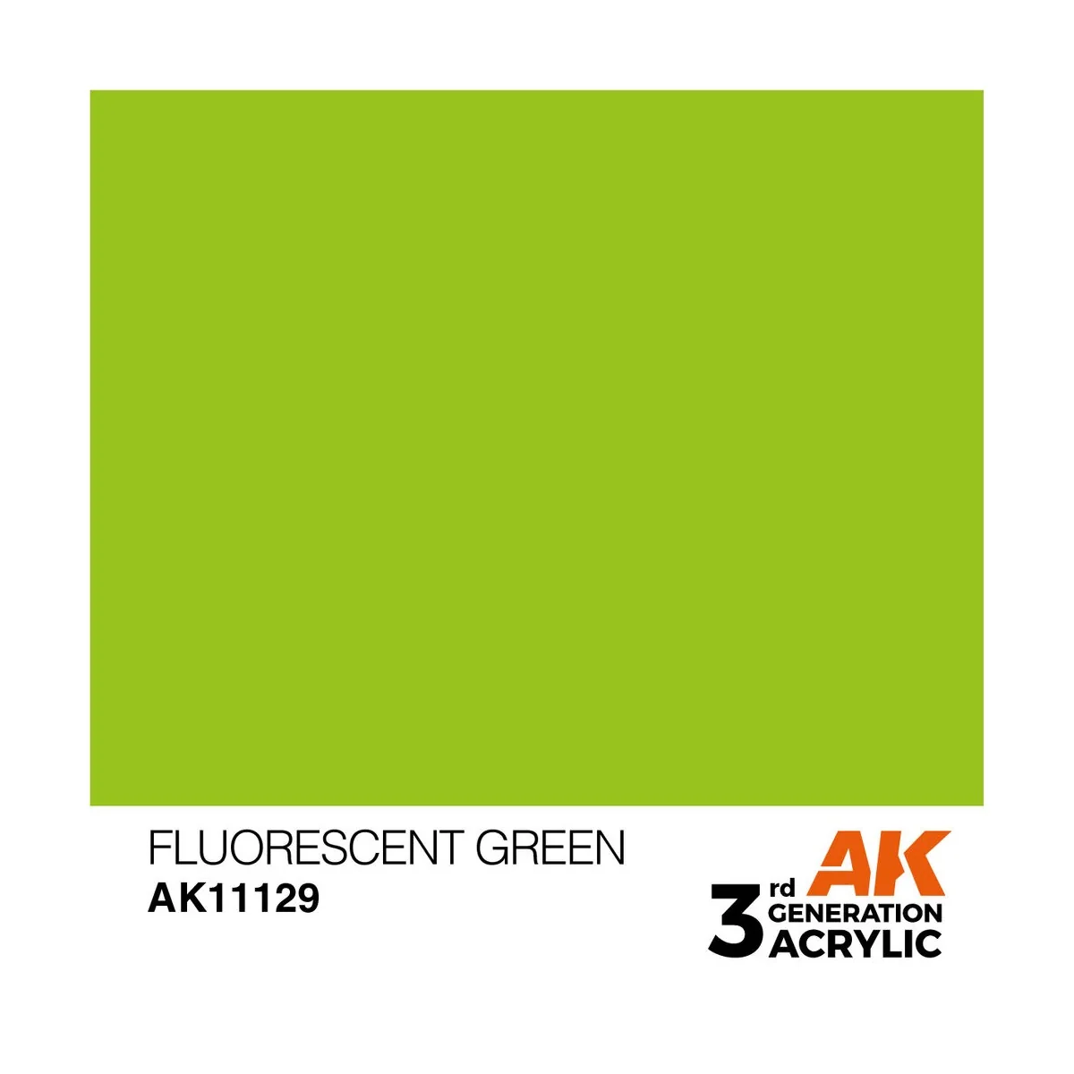 Fluorescent Green 17ml - AK Interactive AK11129 Fluorescent Green 17ml - AK Interactive AK11129