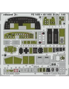 B-24J HOBBY BOSS, 1/48 - Eduard Accessories FE1450