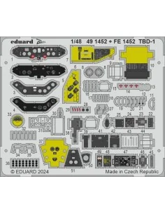 TBD-1 HOBBY BOSS, 1/48 - Eduard Accessories FE1452