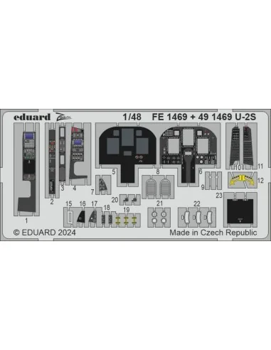 [NO_DESC] U-2S, 1/48 - Eduard Accessories FE1469