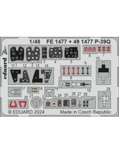 P-39Q ARMA HOBBY, 1/48 - Eduard Accessories FE1477