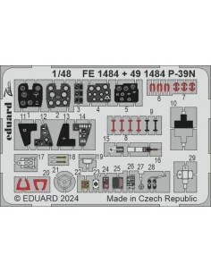 P-39N, 1/48 - Eduard Accessories FE1484