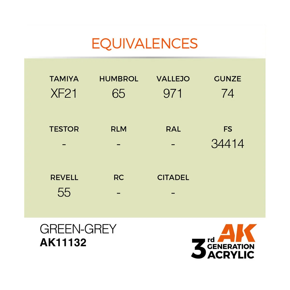 Green-Grey 17ml - AK Interactive AK11132