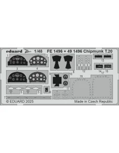 Chipmunk T.20 AIRFIX, 1/48 - Eduard Accessories FE1496